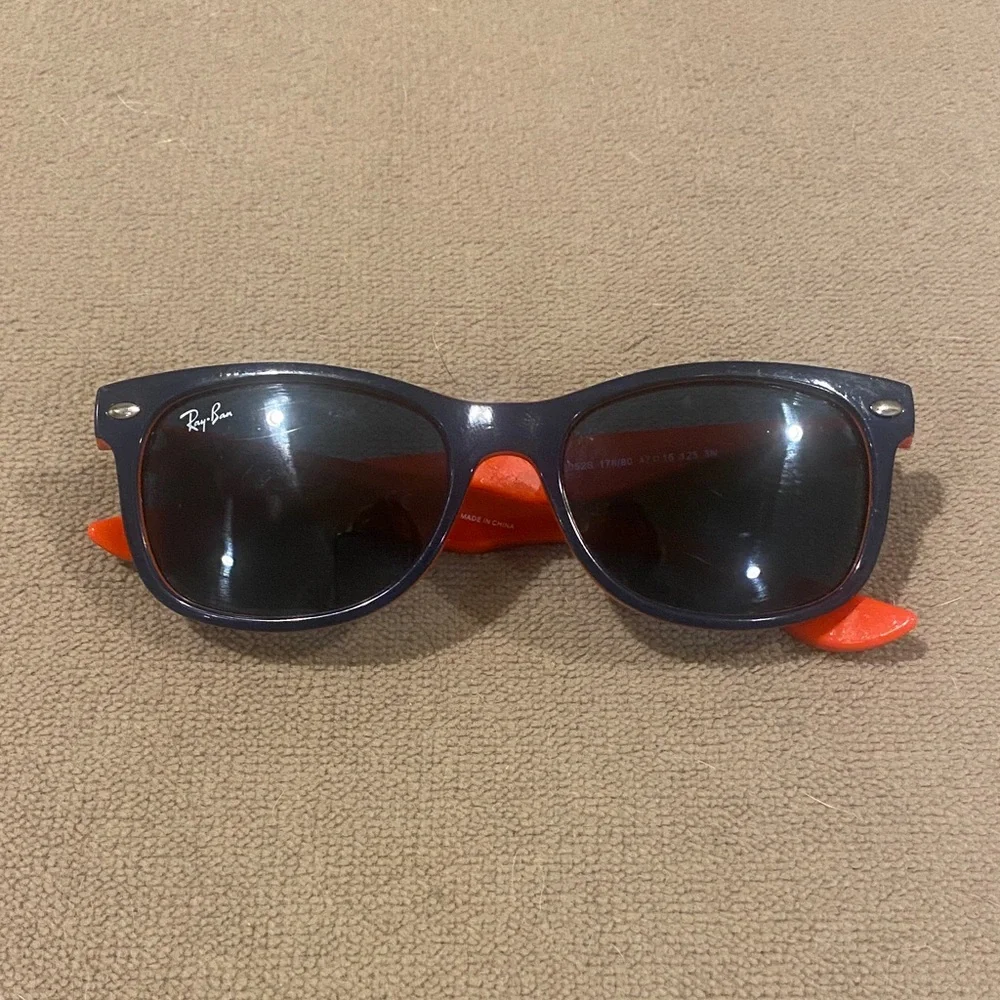 Ray-Ban Kids Sunglasses - Navy and Orange